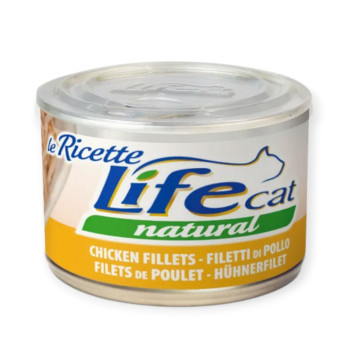 LifeCat вологий корм для котів, з курячим філе - 150 г