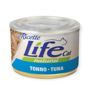 LifeCat Le Ricette вологий для котів, з тунцем - 150 г