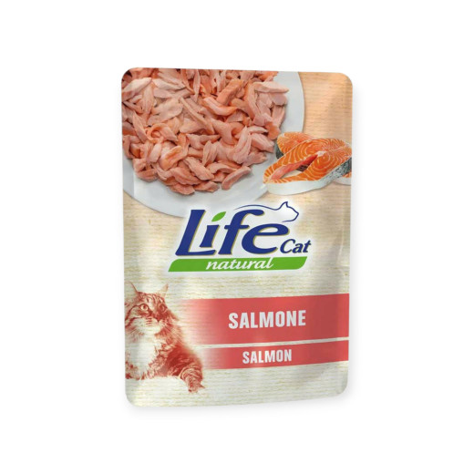 LifeCat пауч для кошек с тунцем и лососем - 70 г