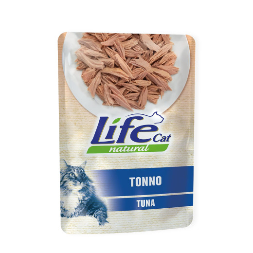 LifeCat пауч для кошек, с тунцем - 70 г