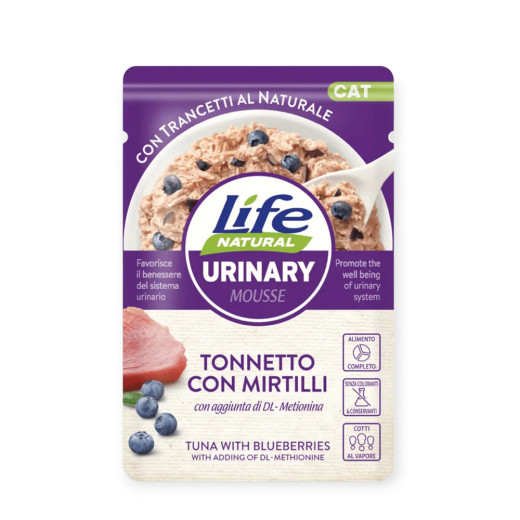LifeCat Urinary пауч для котів, з тунцем та чорницею - 70 г