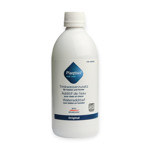 Plaqtiv+ Water Additive засіб для догляду за пащею собак та котів - 500 мл