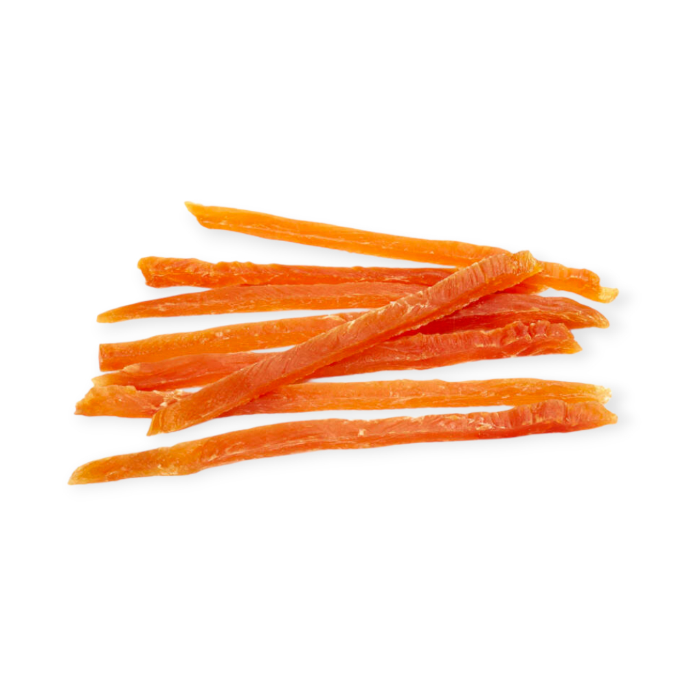 Wanpy Chicken Jerky Strips ласощі для собак, смужки курячого філе - 100 г