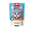 Wanpy Soft Chicken Jerky Strips ласощі для котів, смужки м'якого курячого філе - 80 г