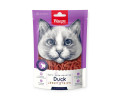 Wanpy Soft Duck Jerky Strips ласощі для котів, смужки м'якого качиного філе - 80 г