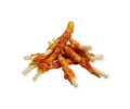 Wanpy Chicken Jerky Rawhide Twists ласощі для собак, палички з куркою - 100 г