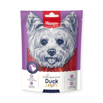 Wanpy Duck Jerky лакомство для собак, с утиным филе - 100 г