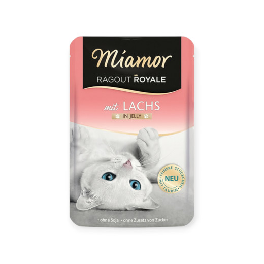 Miamor Ragout Royale Mit Lachs вологий корм для котів, з лососем - 100 г