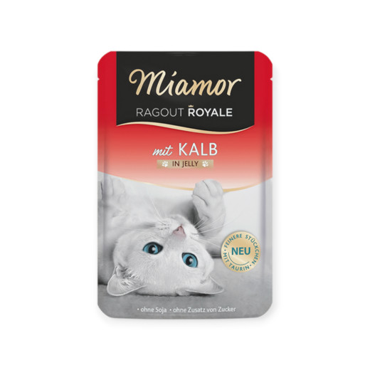 Miamor Ragout Royale Mit Kalb вологий корм для котів, з телятиною - 100 г