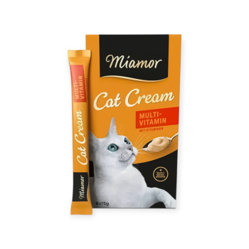 Miamor Cream Multi-Vitamin кремовое лакомство для кошек, с мультивитаминами - 90 г