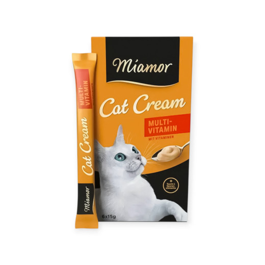 Miamor Cream Multi-Vitamin кремові ласощі для котів, з мультивітамінами - 90 г
