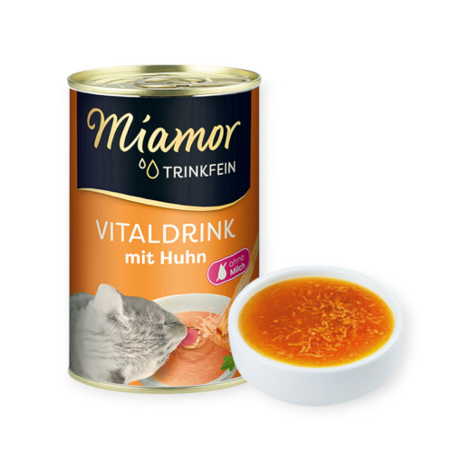 Miamor Vitaldrink Mit Huhn бульйон для котів, з куркою - 135 мл