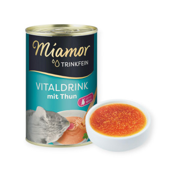 Miamor Vitaldrink Mit Thun бульон для кошек, с тунцем - 135 мл