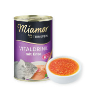 Miamor Vitaldrink Mit Huhn бульйон для котів, з качкою - 135 мл