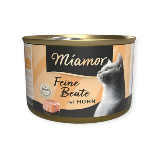 Miamor Feine Beute Mit Huhn вологий корм для котів, з куркою - 185 г