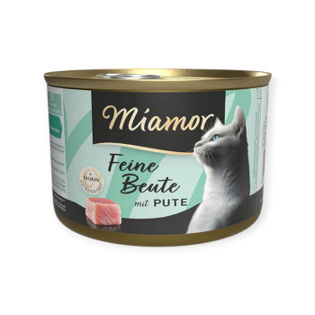 Miamor Feine Beute Mit Pute вологий корм для котів, з індичкою - 185 г