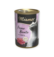 Miamor Feine Beute Mit Ente вологий корм для котів, з качкою - 400 г