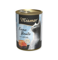 Miamor Feine Beute Mit Lachs вологий корм для котів, з лососем - 400 г