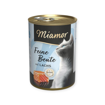 Miamor Feine Beute Mit Lachs влажный корм для кошек, с лососем - 400 г