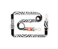Max & Molly Multi-Function Leash Zebra багатофункціональний повідець, принт зебра - M
