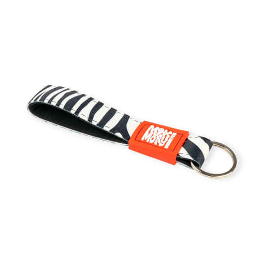 Max & Molly Key Ring Tag Zebra брелок для ключів, принт зебра