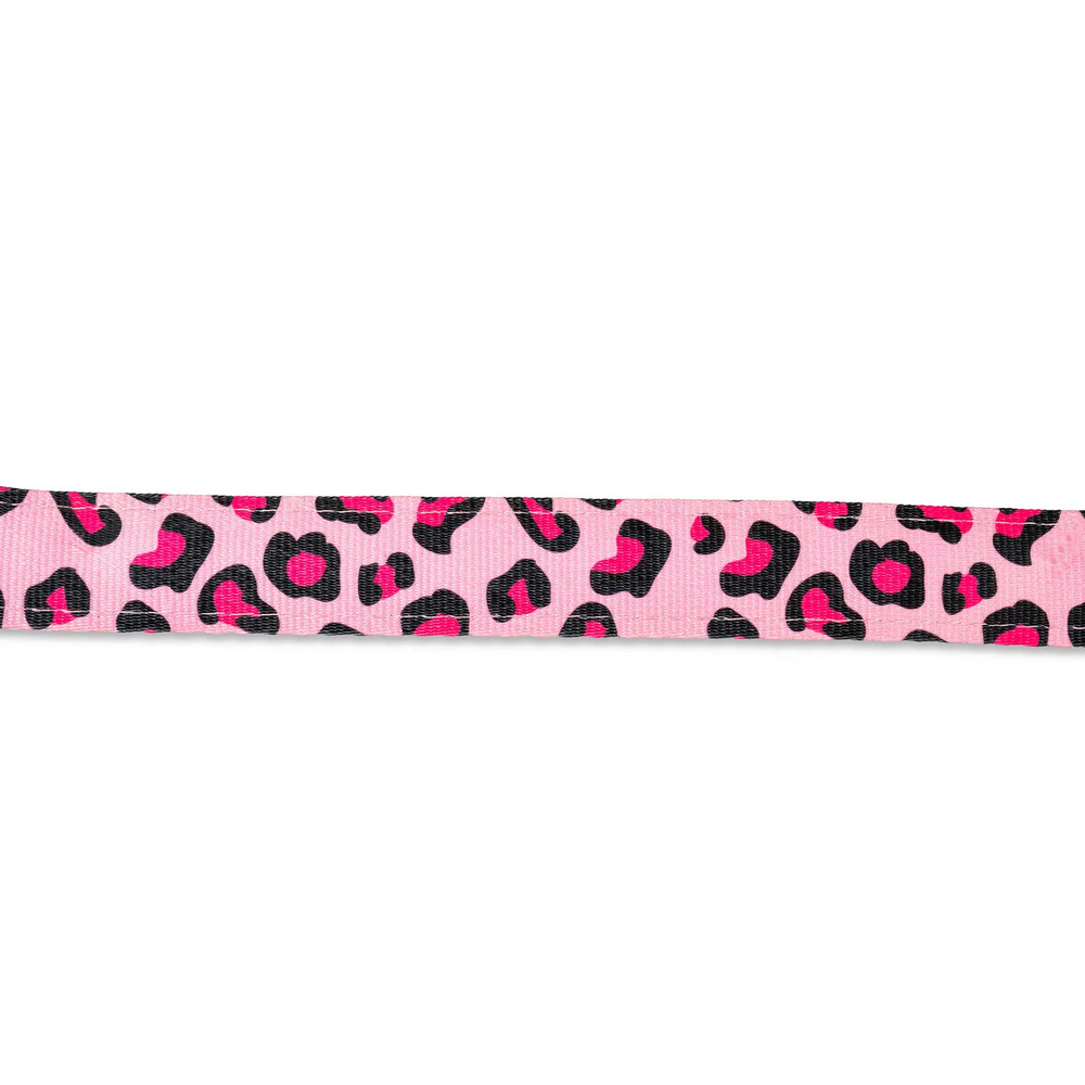 Max & Molly H-Harness Leopard Pink H-подібна шлея для собак, принт леопард - M