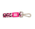 Max & Molly Short Leash Leopard Pink короткий повідець, принт леопард - S