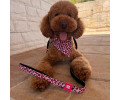 Max & Molly Short Leash Leopard Pink короткий повідець, принт леопард - М