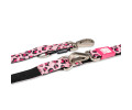 Max & Molly Multi-Function Leash Leopard Pink багатофункціональний повідець, принт леопард - S