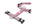 Max & Molly H-Harness Leopard Pink H-подібна шлея для собак, принт леопард - L