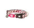Max & Molly Smart ID Leopard Pink нашийник для собак, принт леопард - S
