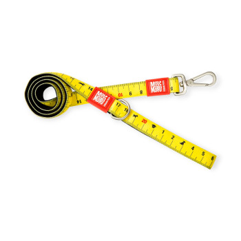 Max & Molly Short Leash Ruler короткий повідець, принт лінійка - XS