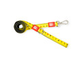 Max & Molly Short Leash Ruler короткий повідець, принт лінійка - S