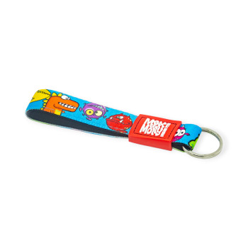 Max & Molly Key Ring Tag Little Monsters брелок для ключів, принт монстри