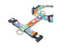 Max & Molly H-Harness Little Monsters H-подібна шлея для собак, принт монстри - M