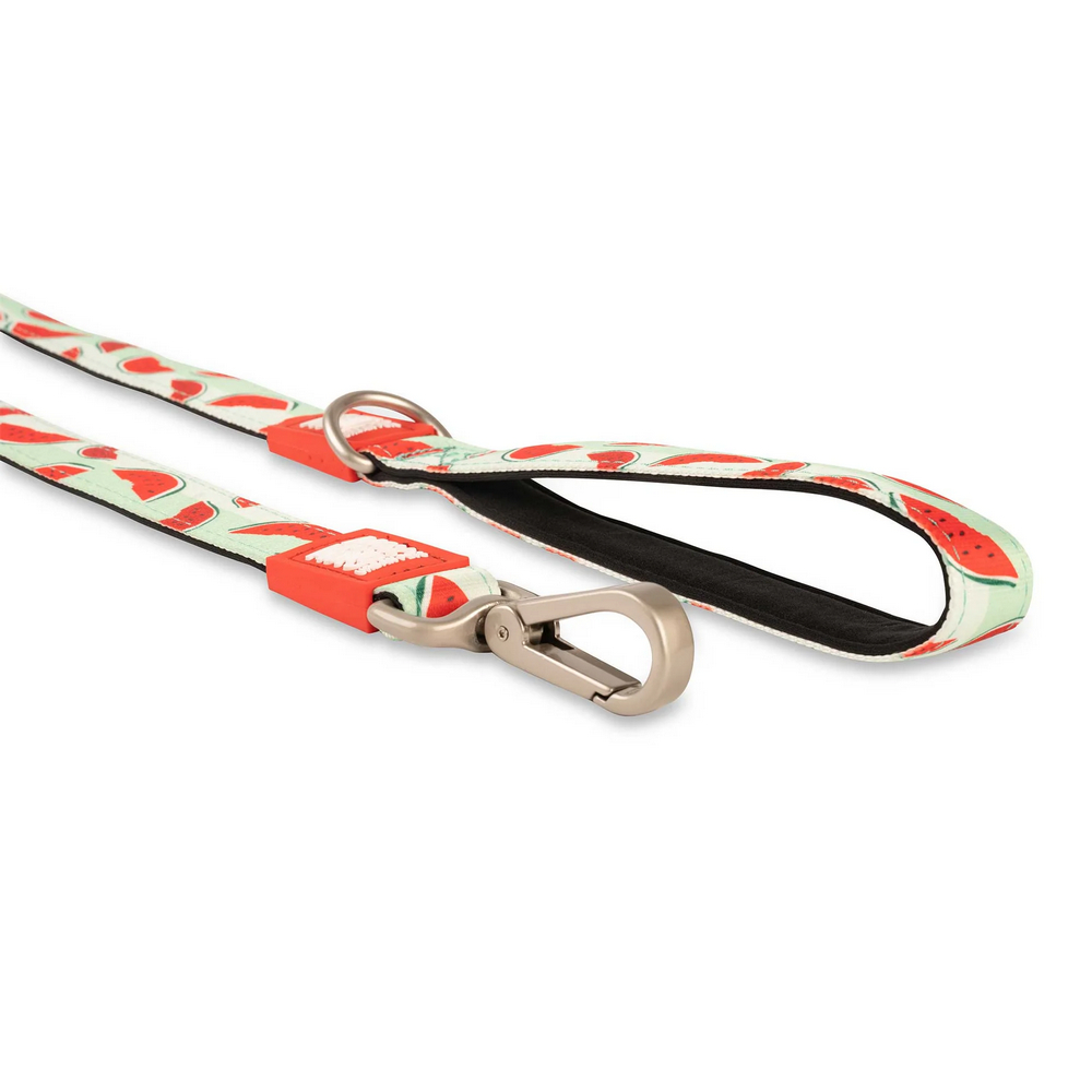Max & Molly Short Leash Watermelon короткий повідець, принт кавун -  S