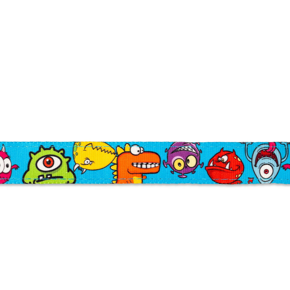 Max & Molly H-Harness Little Monsters H-подібна шлея для собак, принт монстри - L