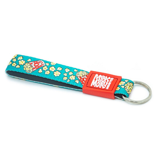 Max & Molly Key Ring Tag Popcorn брелок для ключів, принт попкорн