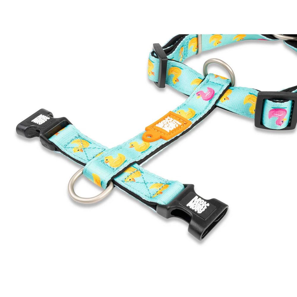 Max & Molly H-Harness Ducklings H-подібна шлея для собак, принт каченята - L