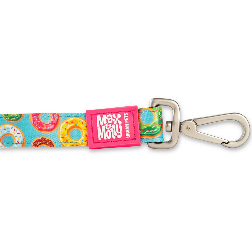 Max & Molly Short Leash Donuts короткий повідець, принт пончик - S