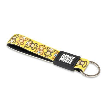 Max & Molly Key Ring Tag Monkey Maniac брелок для ключів, принт мавпячий маніяк