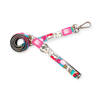 Max & Molly Short Leash Missy Pop короткий повідець, принт Міссі Поп - S