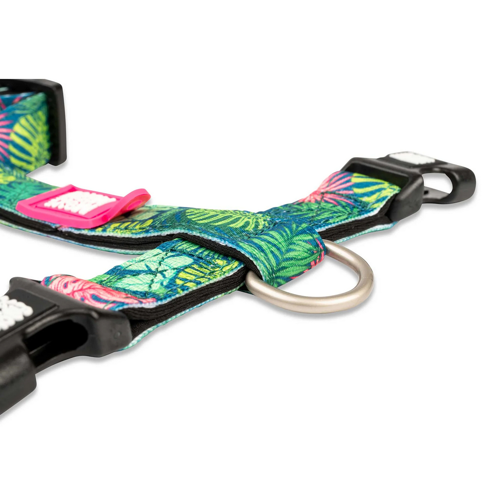 Max & Molly H-Harness Tropical H-подібна шлея для собак, принт тропіки - S