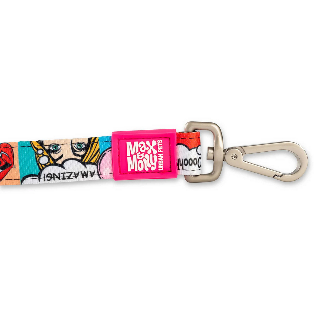 Max & Molly Short Leash Missy Pop короткий повідець, принт Міссі Поп - L