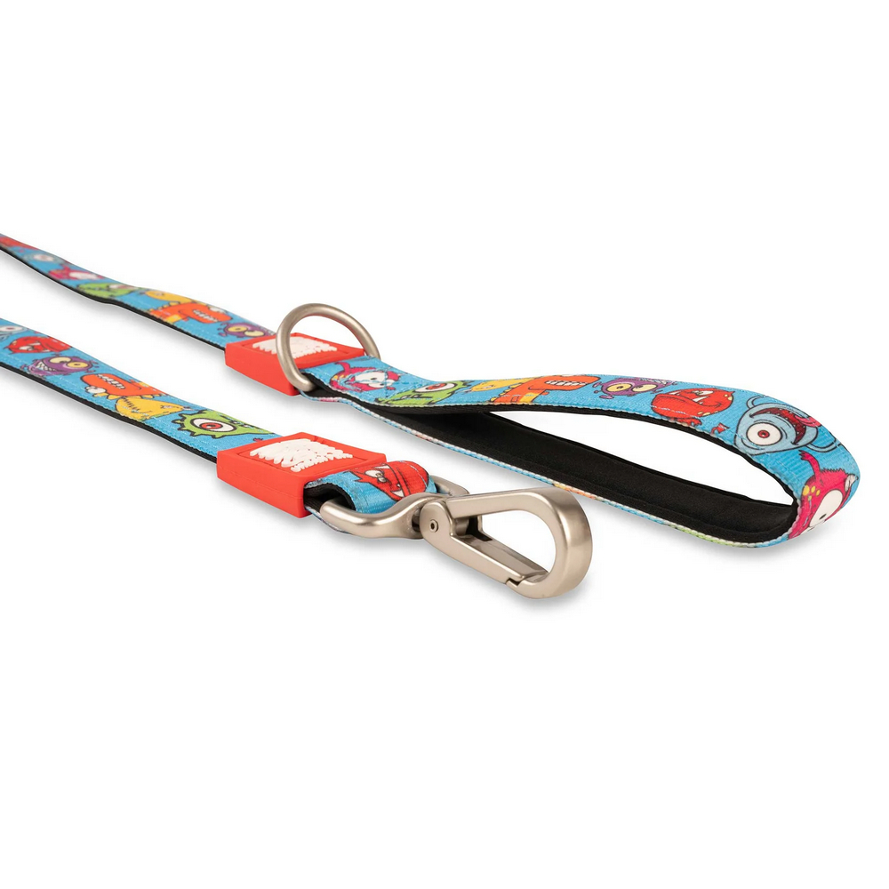 Max & Molly Short Leash Little Monsters короткий повідець, принт монстри - S