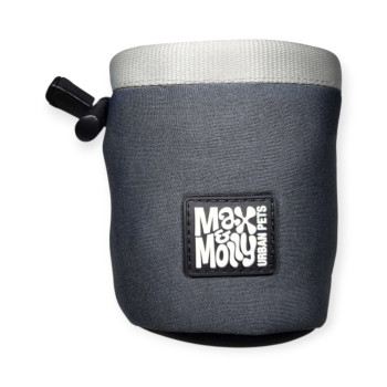 Max & Molly Treat Bag Sky Gray сумка для лакомства - серый