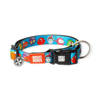 Max & Molly Smart ID Little Monsters нашийник для собак, принт монстри -L