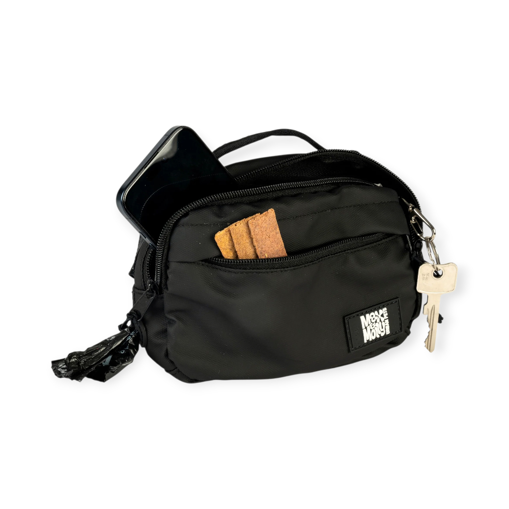 Max & Molly Training Bag Matrix 2.0 Black поясна сумка для ласощів - чорний