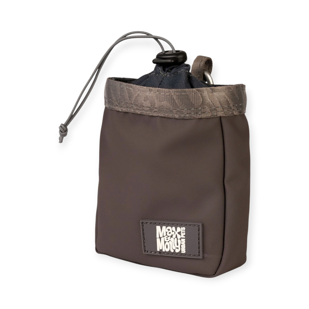 Max & Molly Treatbag Matrix 2.0 Stone сумка для ласощів - сірий