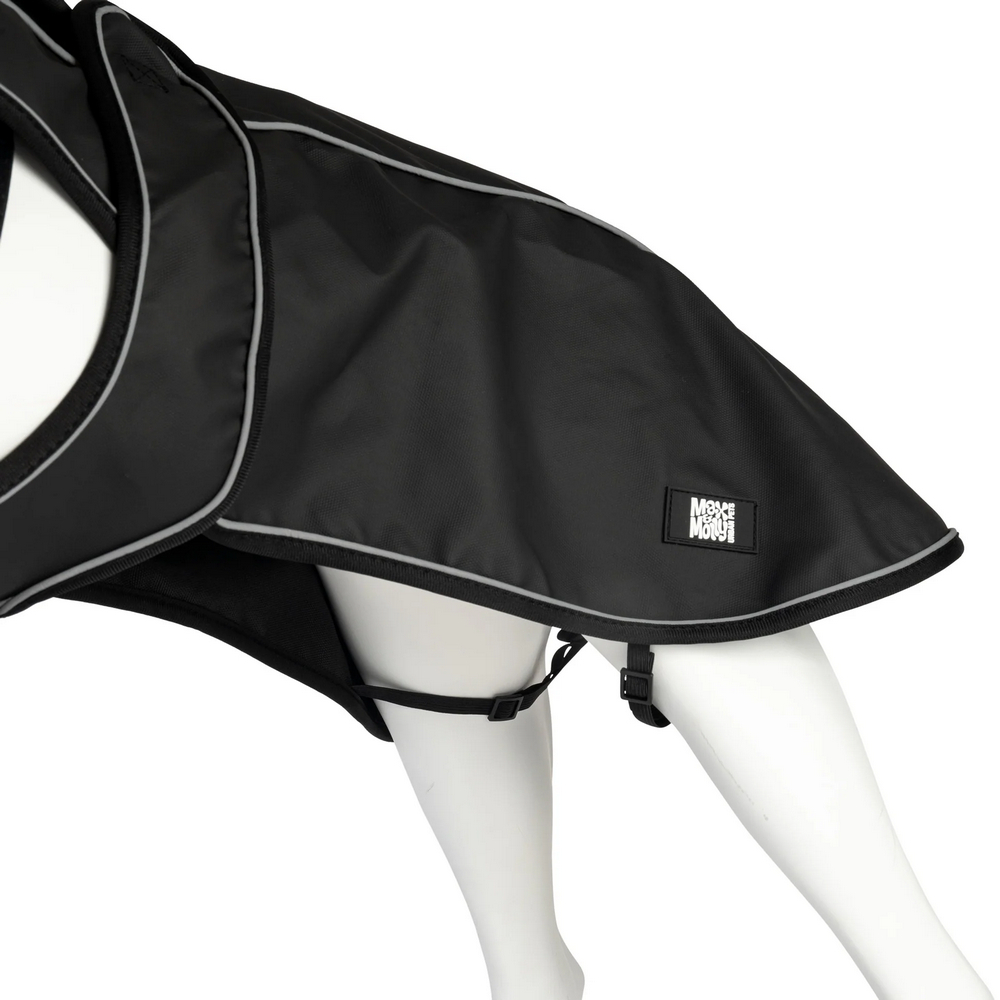 Max & Molly Raincoat Matrix 2.0 Black дощовик для собак, чорний - XL